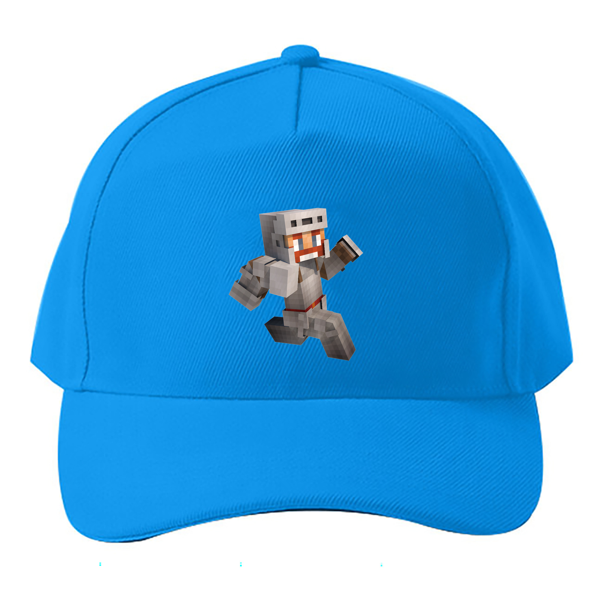 （画像用） マインクラフト ブロックの世界 Minecraft MC Block world ベースボールキャップ 綿100％ 男女兼用 帽子 スポーツ